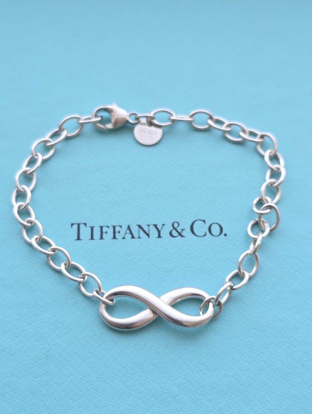 Tiffany & Co. Silver Infinity Link Bracelet